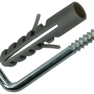 1017902 - PLUG + SCHROEFDUIM POLYETH 4 ST 10MM 6X60MM