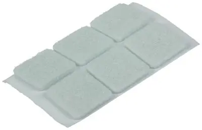 1047727 - VILTPASTILLE ZELFKLEVEND WIT 19 X 19 MM 18 ST/PCS