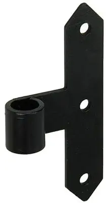 1013221 - GELASTE SCHARNIER ZWART 150 MM DIA 18 MM