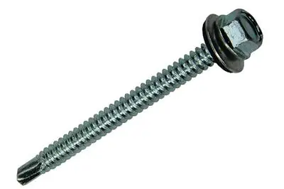 1020189 - ZELFBOR.SCHROEF ZESKT KOP EPDM-VZ 100ST 6,3 X 75 MM