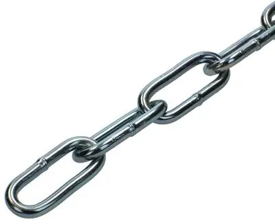 1005001 - KETTING SCHAKEL LANG DIN5685-1Ø 5MM L 35MM 2M WWL 125 KG