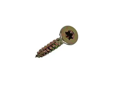1017286 - SPAANPLSCHR.VZKOP-ZELFB. GEELVERZ. 35 ST 3,5 X 20 MM