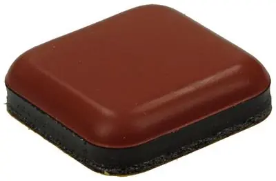 1048762 - SUPER GLIJPASTILLE ZELFKLEVENDBRUIN 25 X 25 MM 4 ST/PCS