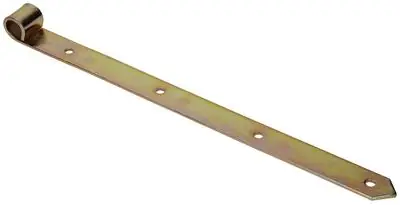 1013234 - ENKEL LUIKSCHARNIER GEEL VERZ.40 CM DIA 18 MM
