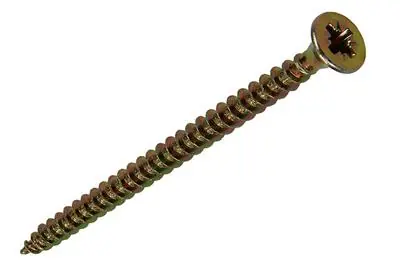 1020097 - SPAANPLAATSCHROEF VZ KOP GEELVZ 200 ST 4,0 X 60 MM