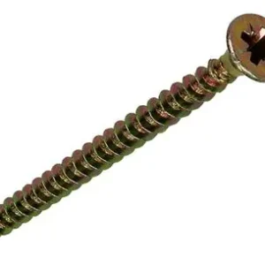 1020096 - SPAANPLAATSCHROEF VZ KOP GEELVZ 200 ST 4,0 X 50 MM