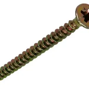 1020095 - SPAANPLAATSCHROEF VZ KOP GEEL VZ 200 ST 4,0 X 45 MM