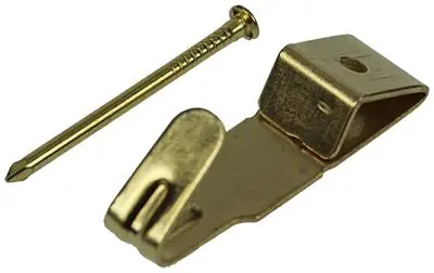 1017854 - KADERHAAK STAAL VERMESSINGD 10 ST 8 X 29 MM