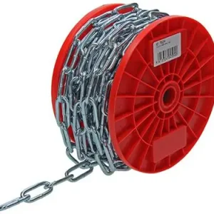 1014185 - KETTING SCHAKEL LANG DIN5685-1Ø 5MM L 35MM 15M WWL 125 KG