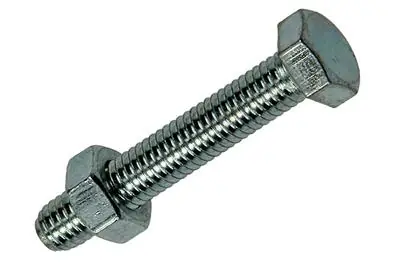 1018108 - TAPBOUT + MOER STAAL VERZINKT 30 ST M5 X 30 MM