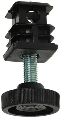 1047774 - REGELBARE INSTEEKDOP ZWART 25 X 25 MM 2 ST/PCS
