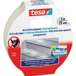 1002416 - TESA ANTI-SLIP TAPE TRSP 5X25