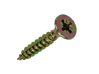 1020111 - SPAANPLAATSCHROEF VZ KOP GEEL VZ 200 ST 5,0 X 30 MM