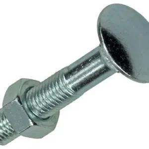 1017576 - HOUTBOUT + MOER STAAL VERZINKT5 ST M7 X 40 MM