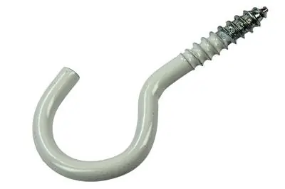 1017808 - SCHROEFHAAK STAAL WIT 4 ST 4,0 X 30 MM