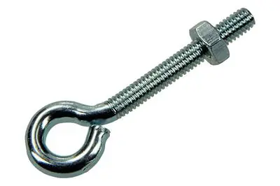 1017789 - SCHROEFOOG METRISCH + MOER VERZINKT 5 ST M4 X 30 MM