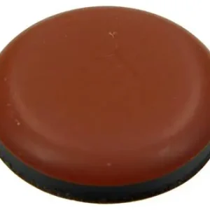 1048780 - SUPER GLIJPASTILLE ZELFKLEVENDBRUIN Ø 30 MM 4 ST/PCS