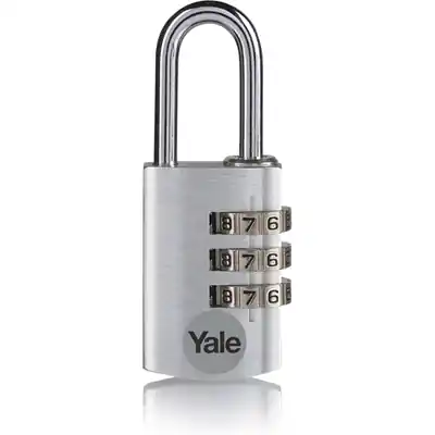 1065222 - HANGSLOT 28MM ALU ZILVER STD YALE