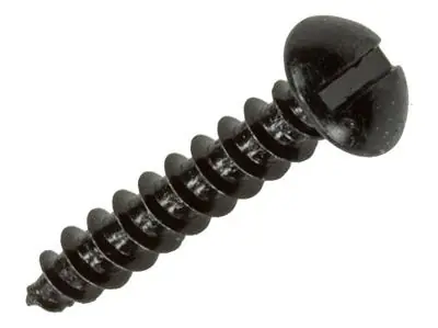 1017384 - HOUTSCHROEF BOLKOP ZWART VERZINKT 15 ST 3,5 X 20 MM