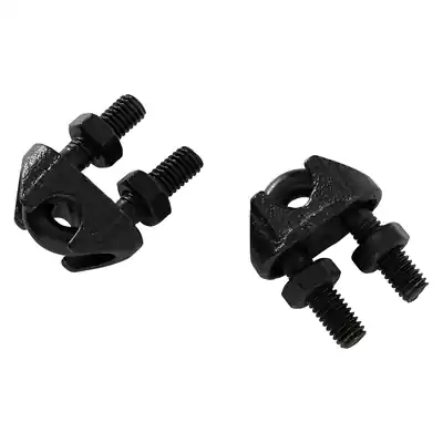1072393 - MACK 2 STAALDRAADKLEMMEN 8MM ZWART
