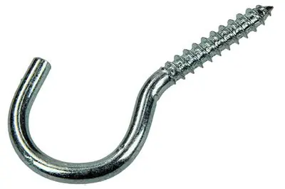 1017802 - SCHROEFHAAK STAAL VERZINKT 4ST 5,0 X 40 MM