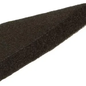 1047675 - SCHUIMSTRIP ZELFKLEVEND ZWART 15 X 15 MM 40 ST/PCS
