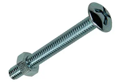 1017555 - KACHELBOUT + MOER STAAL VERZINKT 6 ST M6 X 50 MM