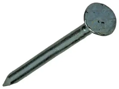 1017148 - NAGEL PLATTE KOP STAAL VERZINKT 100 GR 1,2 X 20 MM
