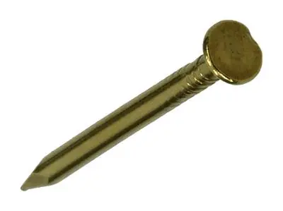 1017923 - NAGEL PLATTE KOP MESSING 100GR1,5 X 20 MM