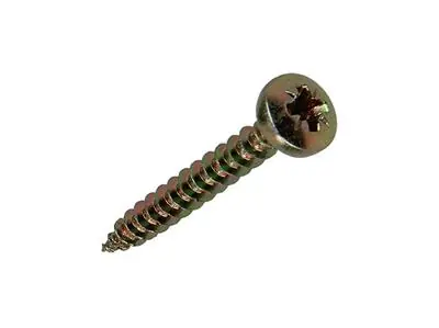 1017274 - SPAANPLAATSCHROEF CYLKOP GEELVERZ.20 ST 4,0 X 30 MM