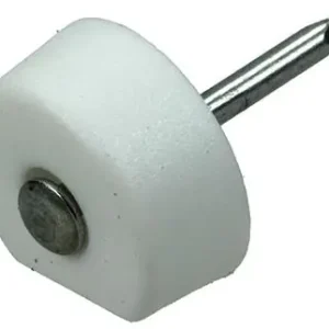 1013740 - 50 PLANKDRAGERS + NAGEL WIT Ø 10 MM