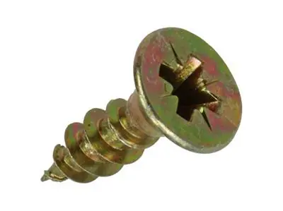1020099 - SPAANPLAATSCHROEF VZ KOP GEEL VZ 200 ST 4,5 X 16 MM