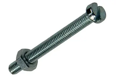 1018093 - METAALSCHROEF CYL. KOP + MOER VERZ. 34 ST M4 X 40 MM
