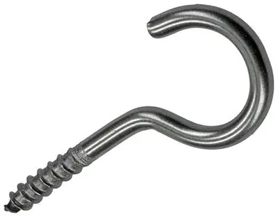 1019897 - SCHROEFHAAK ROESTVRIJSTAAL 2 ST 4,0X30 MM