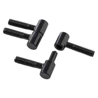 1071183 - 2 MEUBEL INBOORPAUMELLEN ZWART Ø 9 X 23 MM