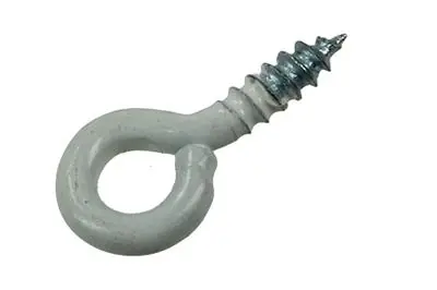 1017782 - SCHROEFOOG STAAL WIT 10 ST 2,3 X 10 MM