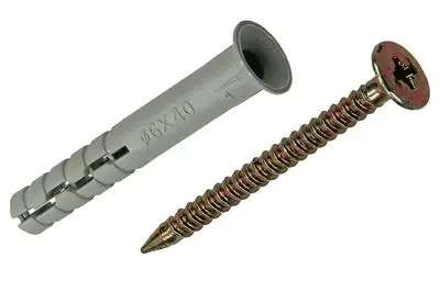 1018164 - NYLON NAGELPLUG POLYAMIDE 38 ST 6 X 40 MM
