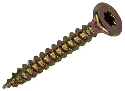 1017283 - SPAANPLSCHR.VZKOP-ZELFB. GEELVERZ. 40 ST 3,0 X 25 MM