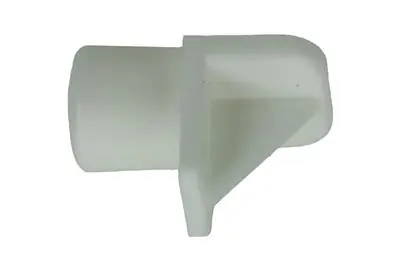 1015839 - 20 PLANKDRAGERS KUNSTSTOF WIT Ø 7 mm