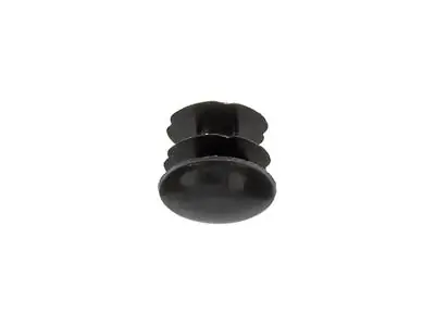 1047760 - INSTEEKDOP KUNSTSSTOF ZWART Ø 12 MM 4 ST/PCS
