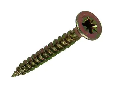 1017255 - SPAANPLAATSCHROEF VZ KOP GEELVERZ.12 ST 5,0 X 40 MM