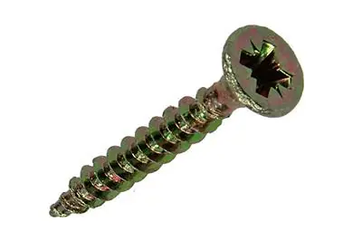 1017224 - SPAANPLAATSCHROEF VZ KOP GEELVERZ.32 ST 3,5 X 25 MM