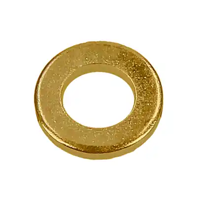1017725 - SLUITRING MESSING 6 ST 6,4 X 12 MM