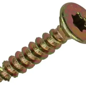 1017311 - SPAANPLSCHR.VZKOP-ZELFB. GEELVERZ. 15 ST 5,0 X 30 MM