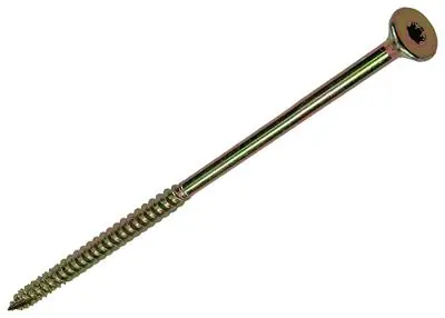 1006982 - SPAANPLSCHRF. VZKOP-ZELFB GEELVERZINKT 4ST 6 X 140MM