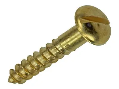 1019662 - HOUTSCHROEF BOLKOP MESSING 10 ST 3,5 X 20 MM
