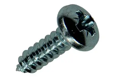 1017457 - ZELFTAPPENDE SCHROEF CYL KOP VERZ. 10ST 5,5 X 19 MM