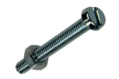 1018092 - METAALSCHROEF CYL. KOP + MOER VERZ. 40 ST M4 X 30 MM