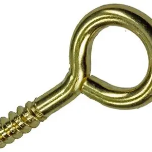 1019694 - SCHROEFOOG MESSING 3 ST 3,5 X 20MM