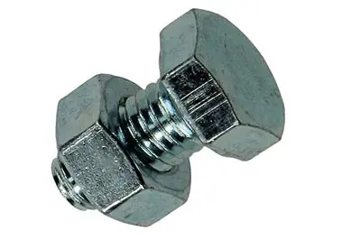 1017611 - TAPBOUT + MOER STAAL VERZINKT 8 ST M8 X 16 MM